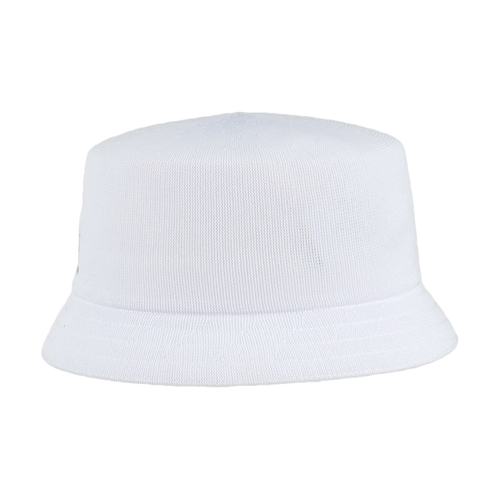 Chapeau Bob en Tropic Bin blanc KANGOL