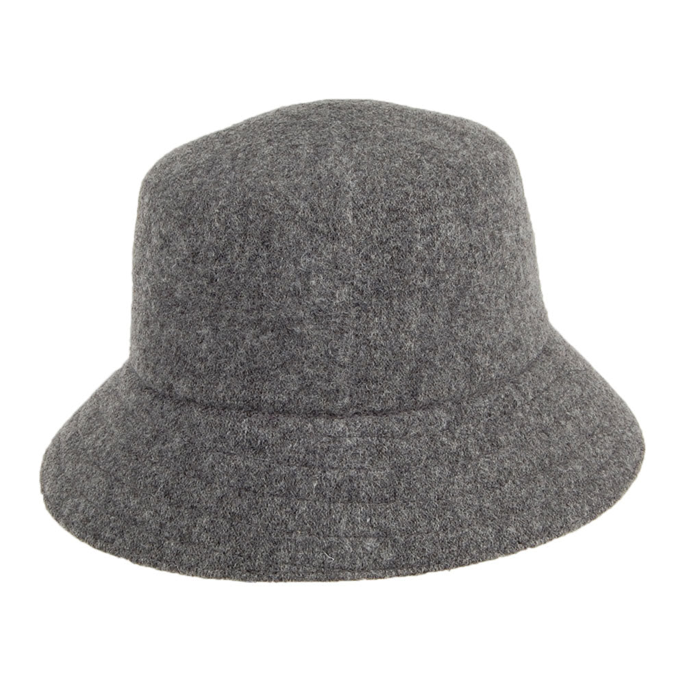 Chapeau Bob en Laine Lahinch gris KANGOL