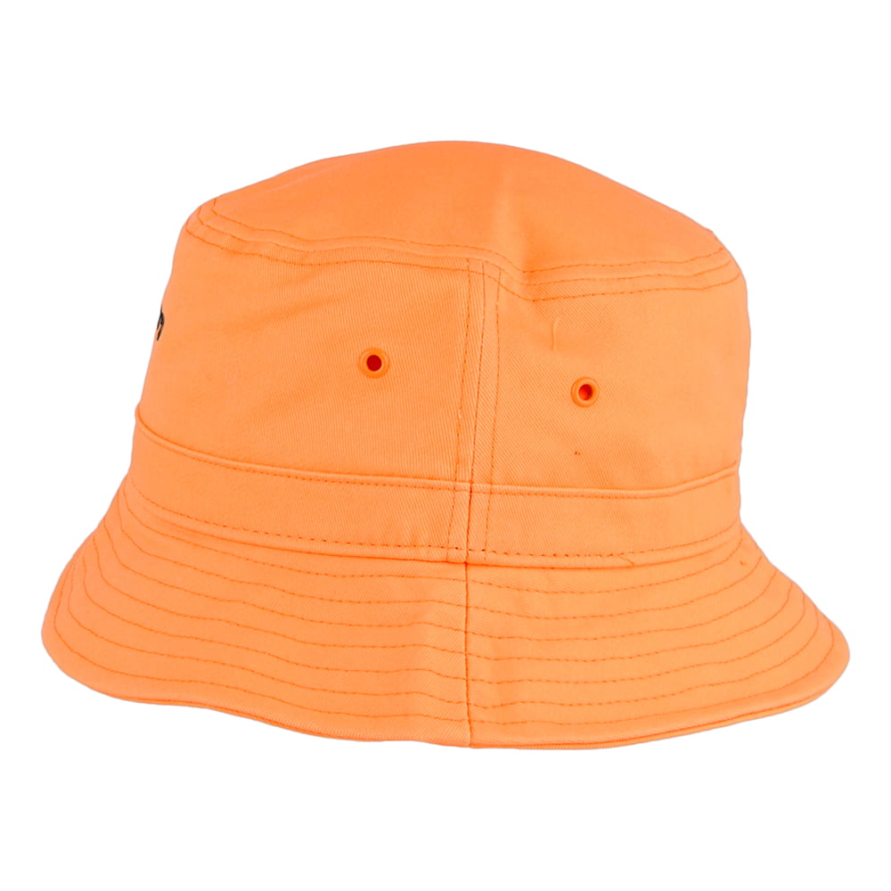 Chapeau Bob Script orange fluo CARHARTT WIP