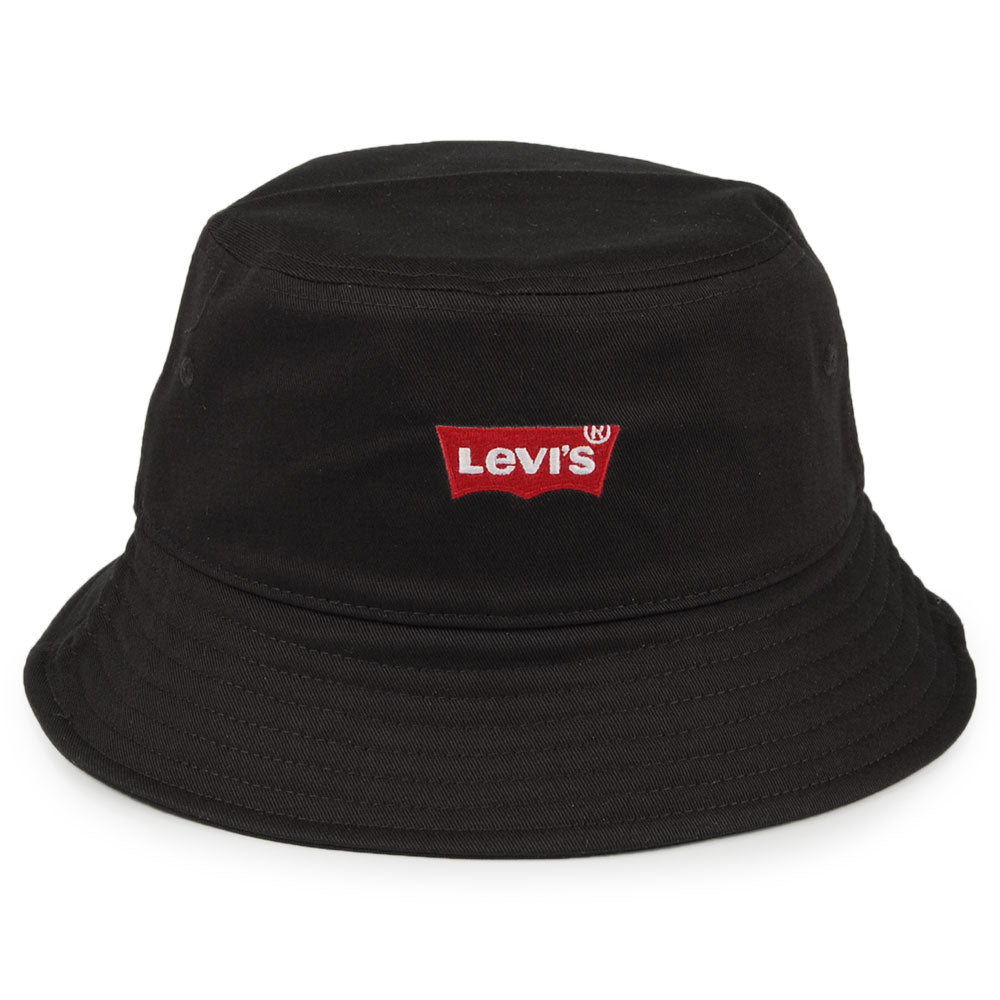 Chapeau Bob en Coton Batwing noir LEVI'S