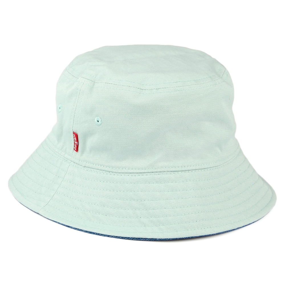 Chapeau Bob Réversible Serif Patch bleu moyen LEVI'S