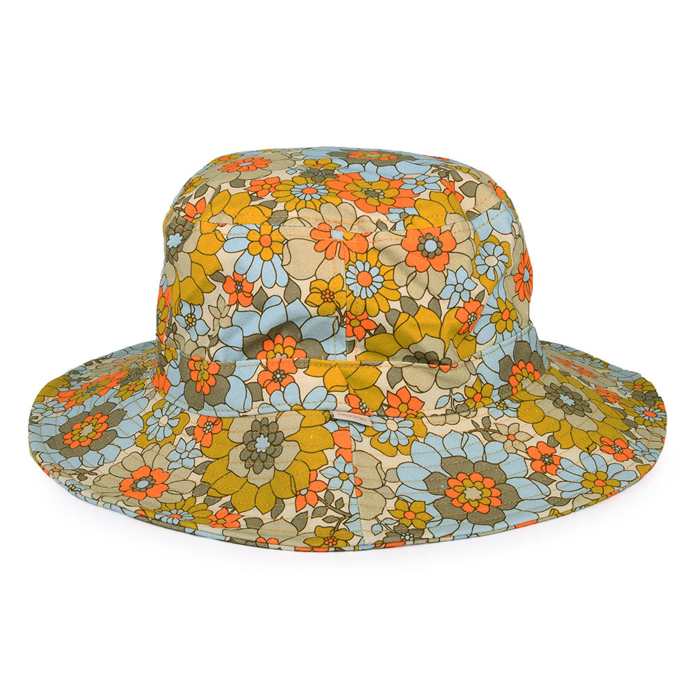 Chapeau Bob Pliable à Imprimé Floral Rétro Petra multicolore BRIXTON