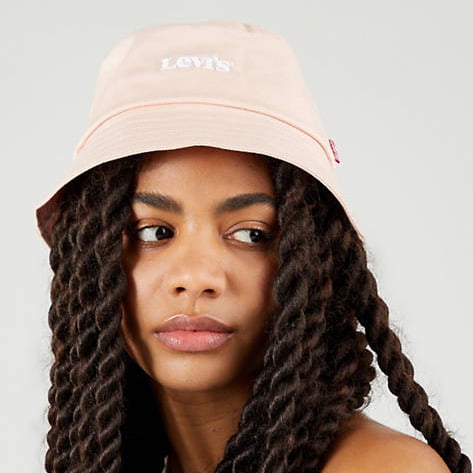 Chapeau Bob Femme Vintage Modern Logo rose clair LEVI'S