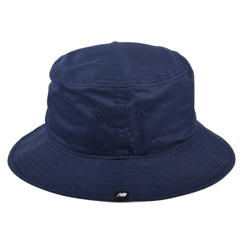 Chapeau Bob en Coton Sergé bleu marine NEW BALANCE