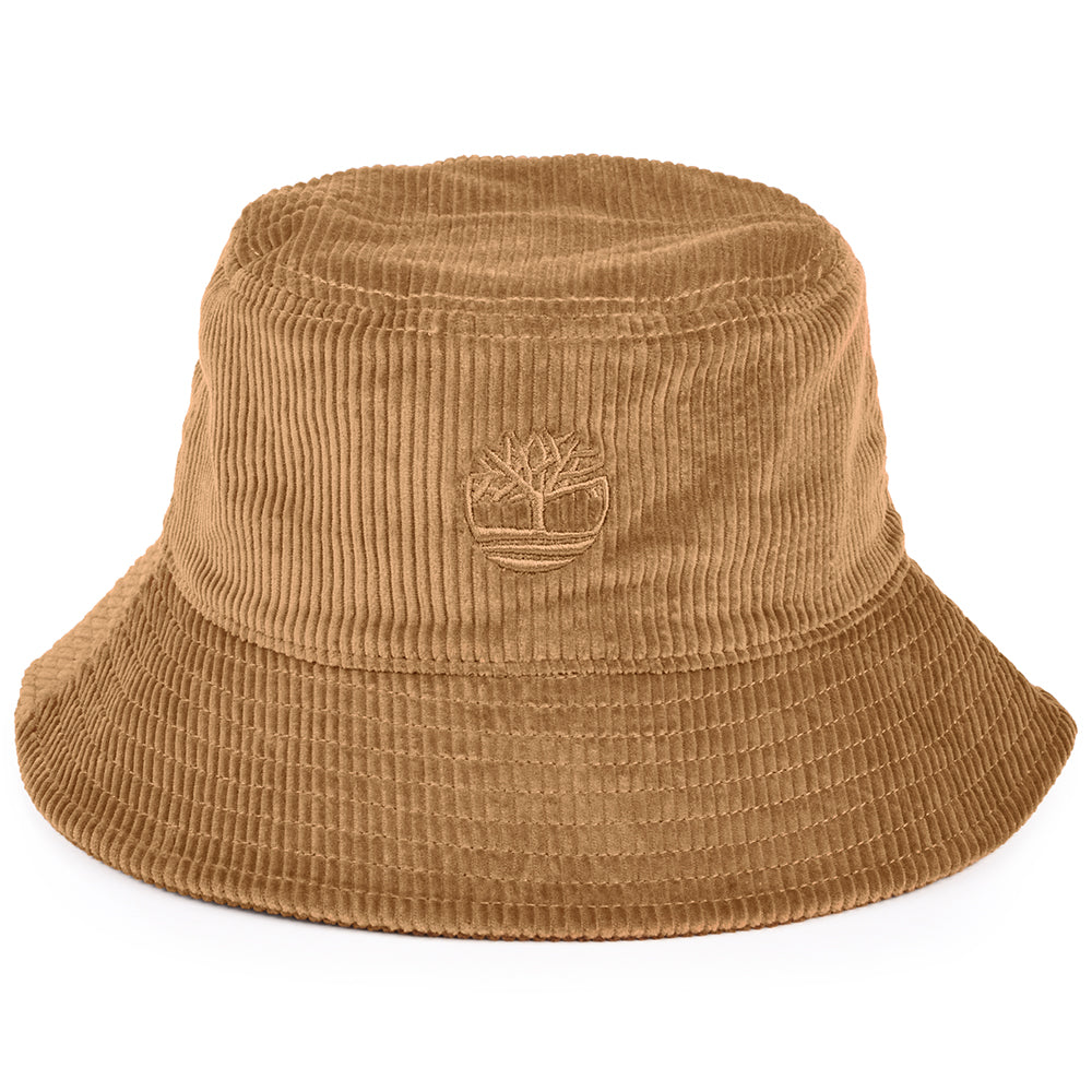 Chapeau Bob en Velours Côtelé beige sable foncé TIMBERLAND