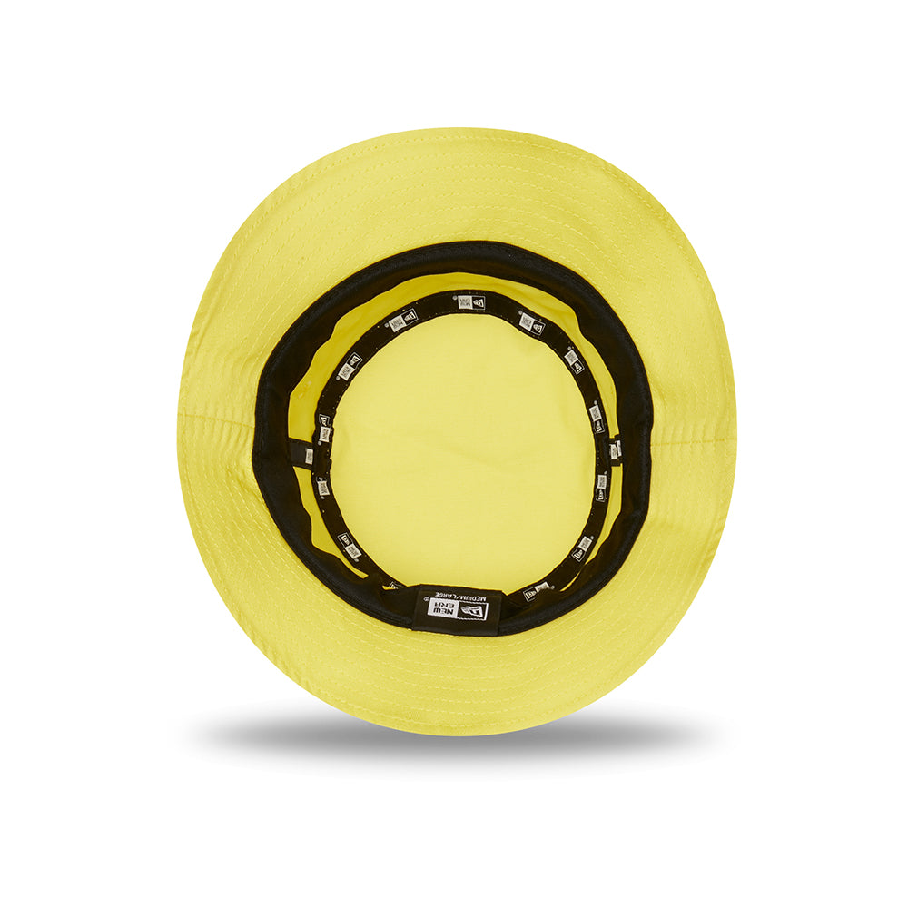 Chapeau Bob Fuselé en Coton NE Essential jaune NEW ERA