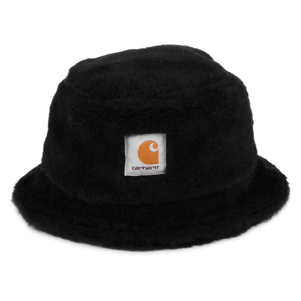 Chapeau Bob en Fausse Fourrure Plains noir CARHARTT WIP