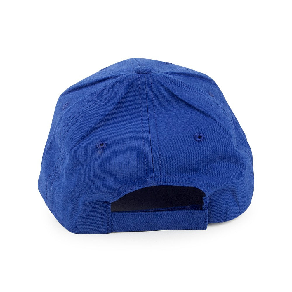 Casquette en Coton Brossé bleu roi