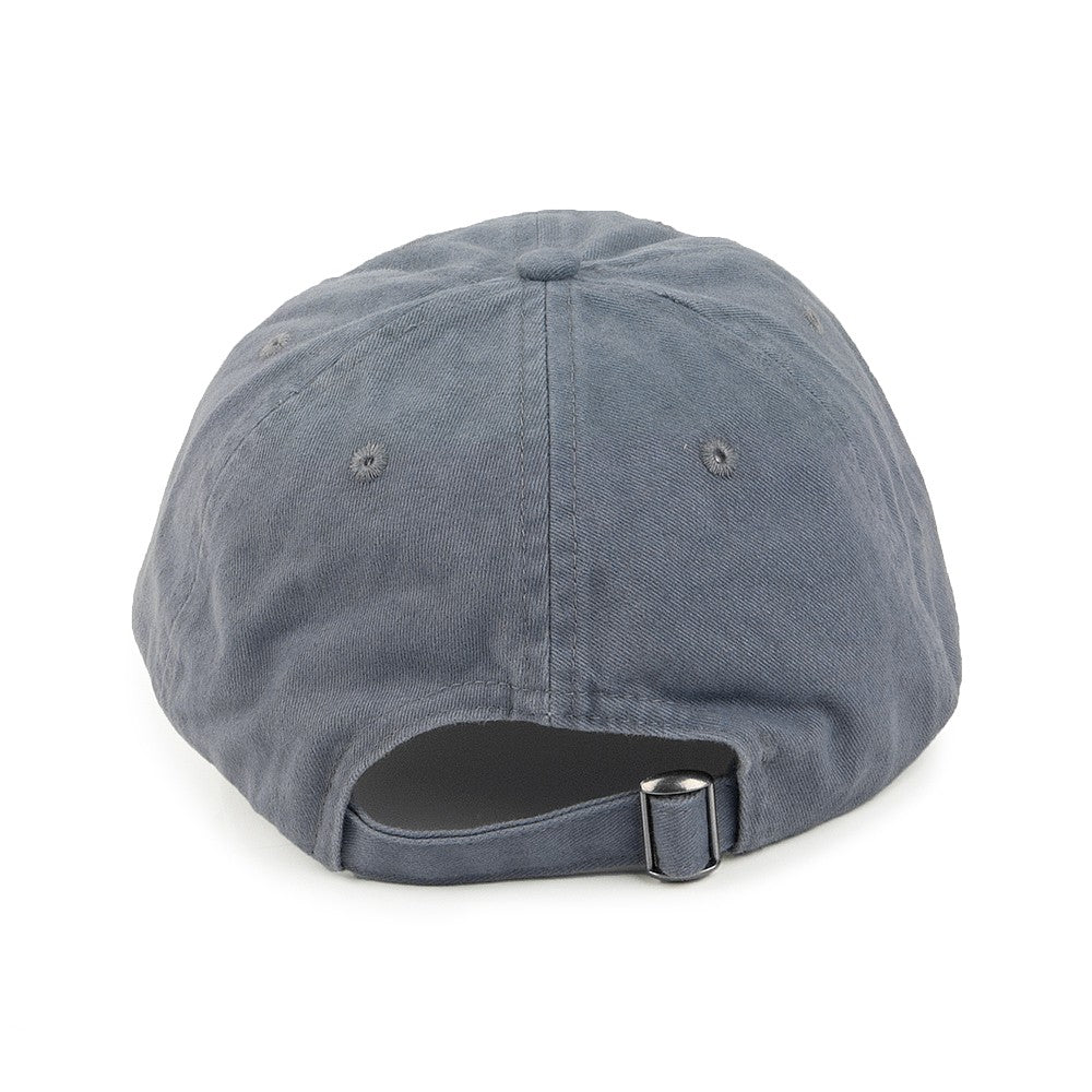 Casquette en Coton Délavé gris