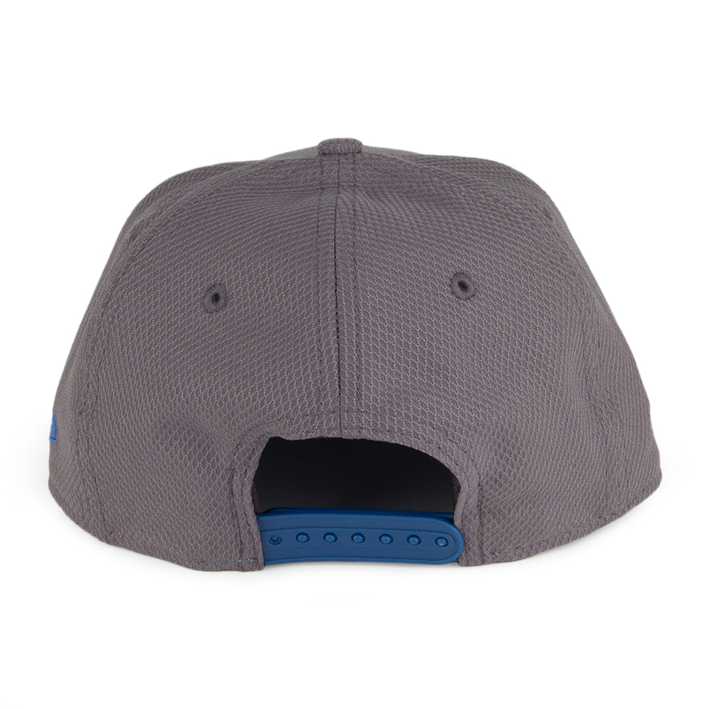 Casquette Snapback 9FIFTY Base Slogan Strike gris-bleu NEW ERA