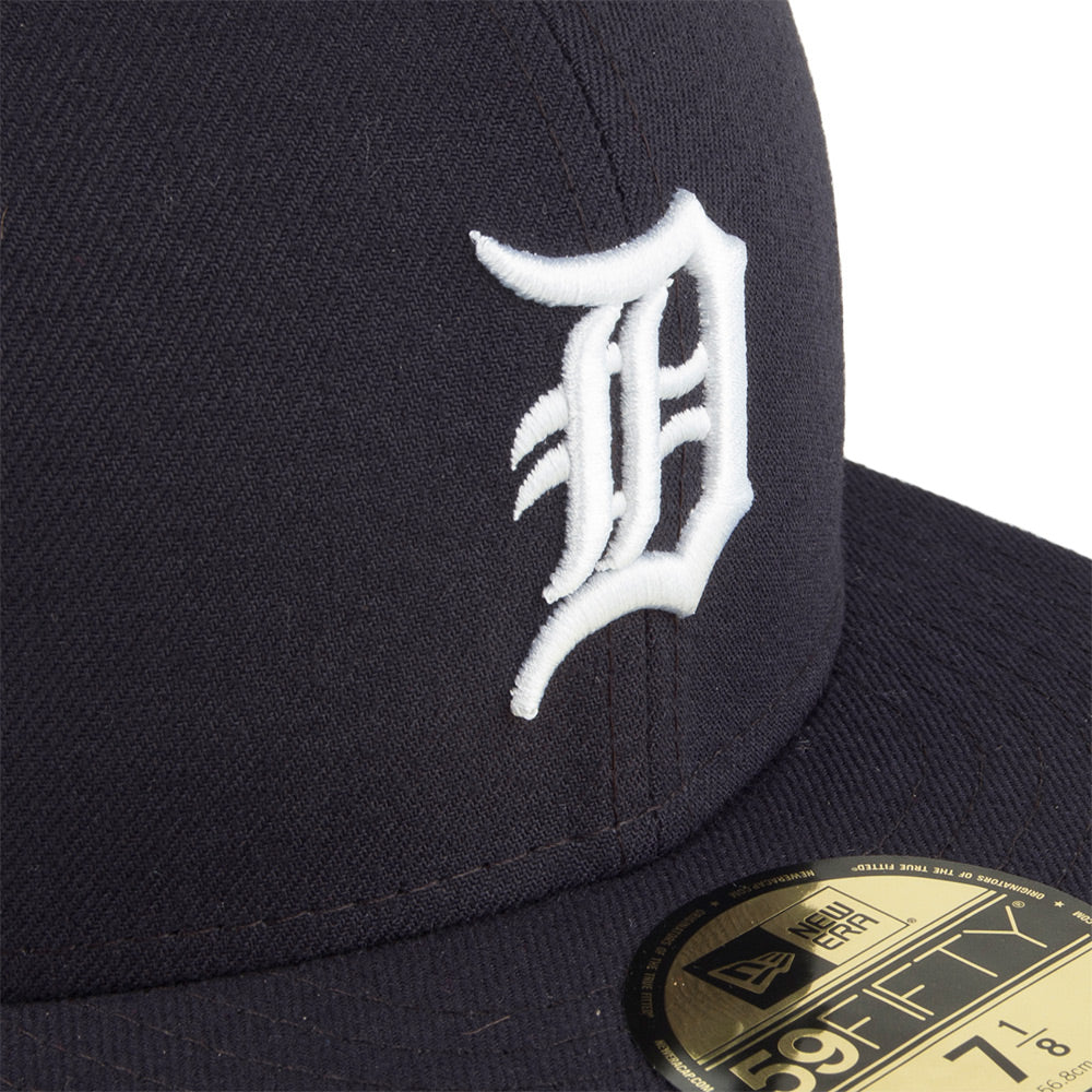 Casquette 59FIFTY Classic On Field Detroit Tigers bleu marine NEW ERA