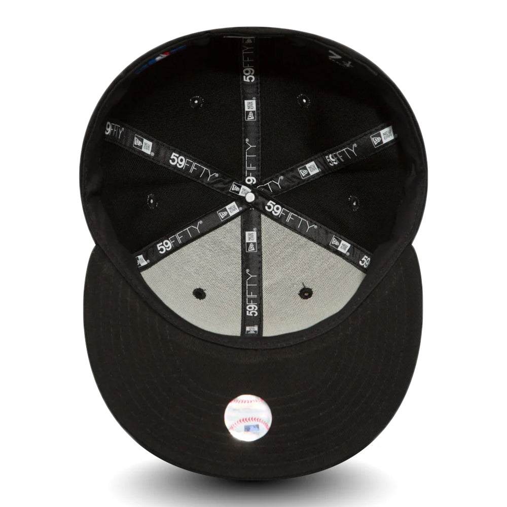 Casquette 59FIFTY MLB League Essential New York Yankees noir-blanc NEW ERA
