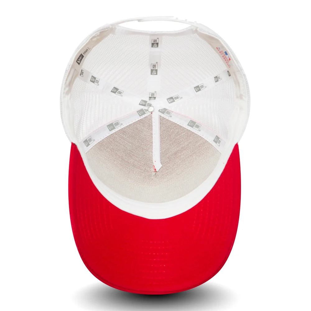 Casquette Trucker A-Frame MLB League Essential New York Yankees rouge NEW ERA