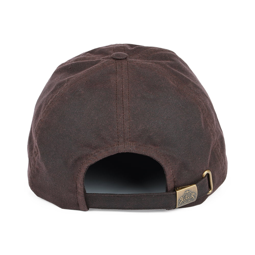 Casquette en Coton Ciré marron FAILSWORTH