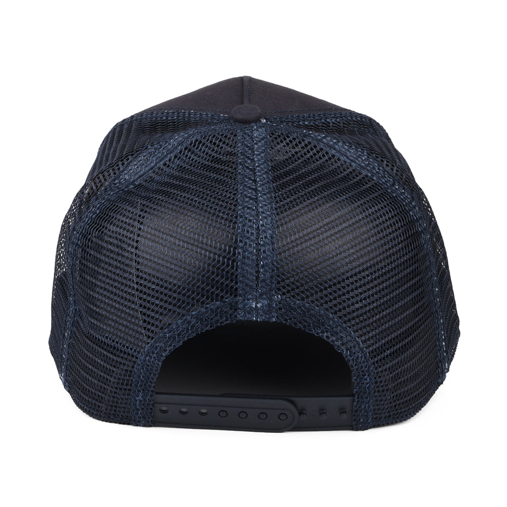 Casquette Trucker Lone Wolf bleu marine GOORIN