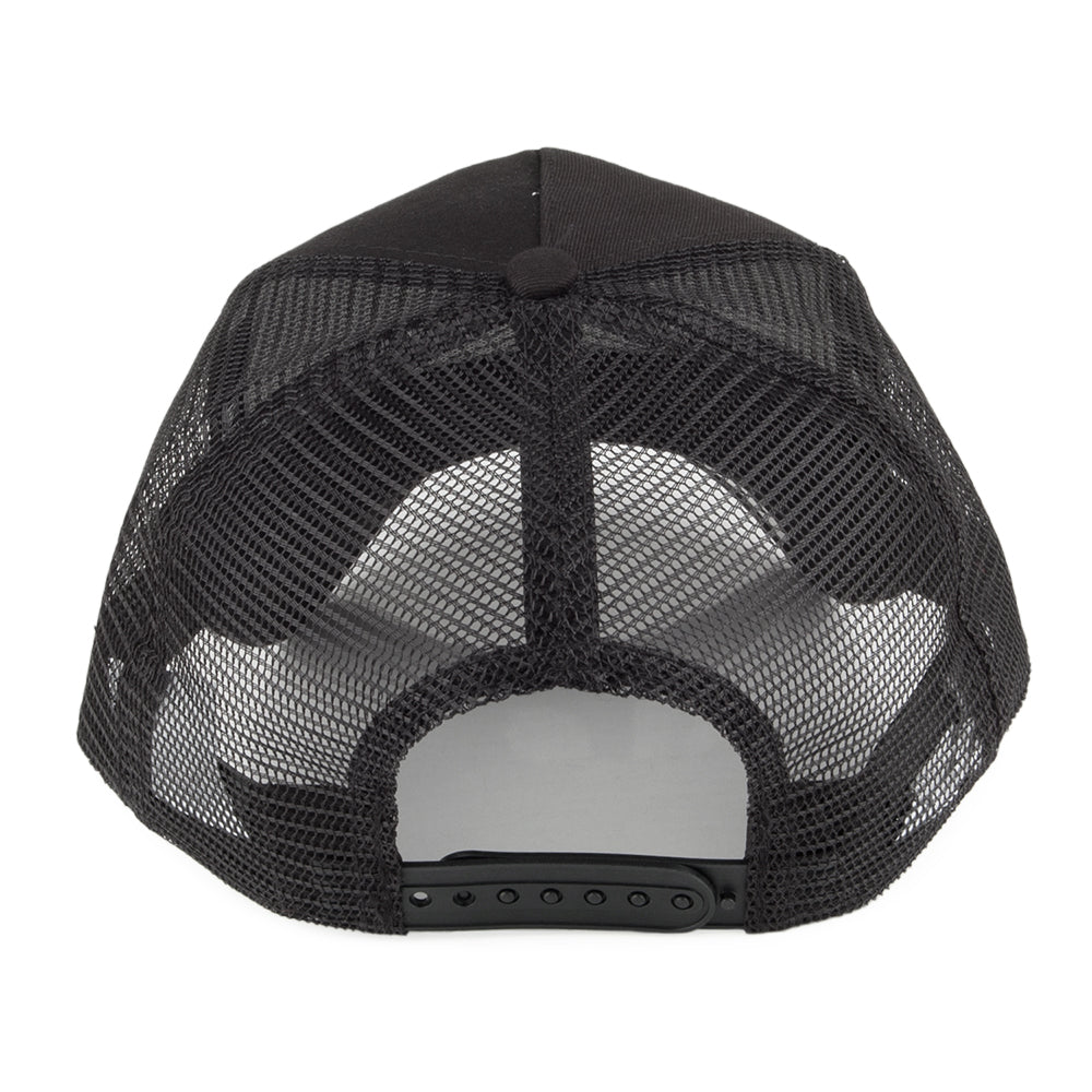 Casquette Trucker MLB Essential New York Yankees noir sur noir NEW ERA