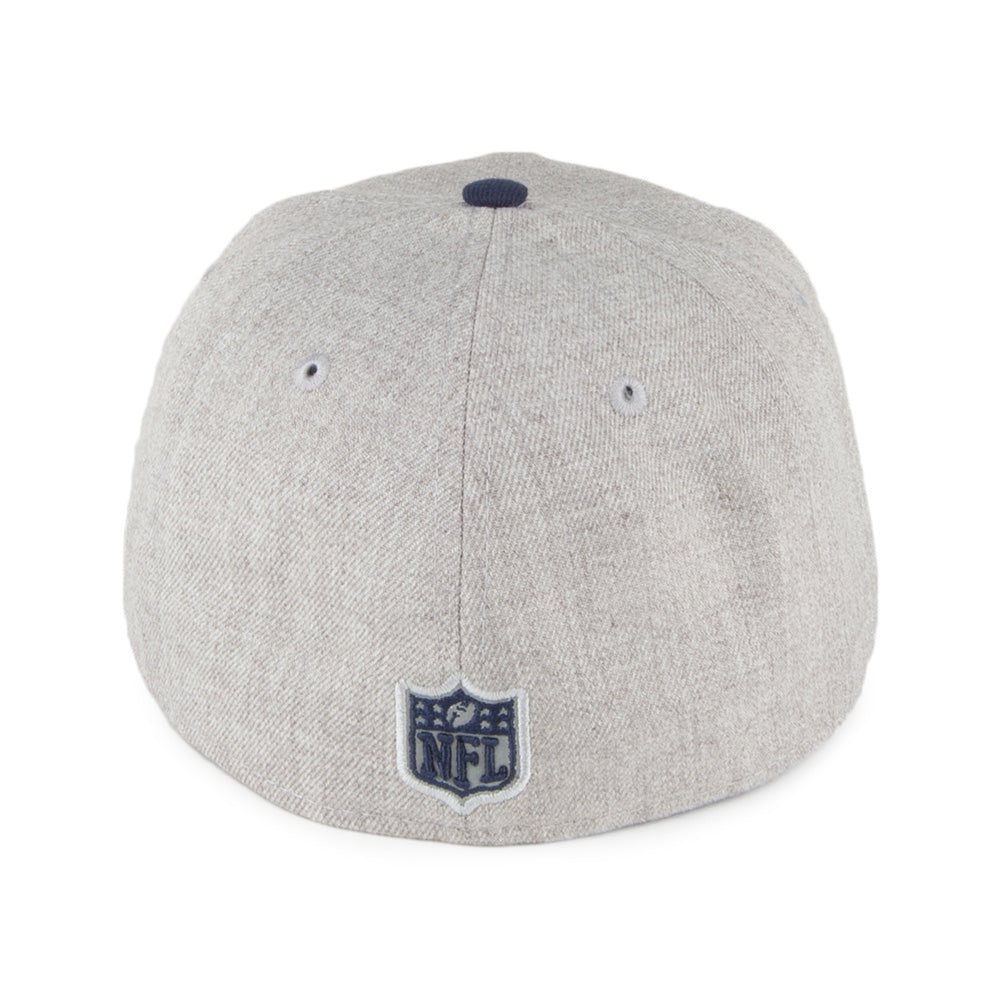 Casquette 59FIFTY Reflective Heather Seattle Seahawks gris-bleu marine NEW ERA