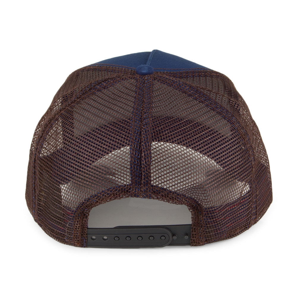 Casquette Trucker Dumbass bleu-marron GOORIN