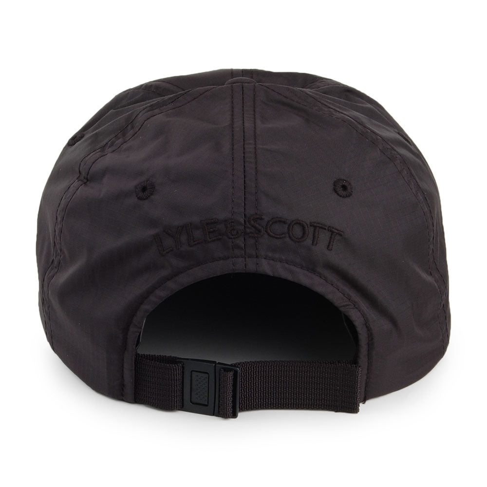 Casquette en Nylon Ripstop noir LYLE & SCOTT