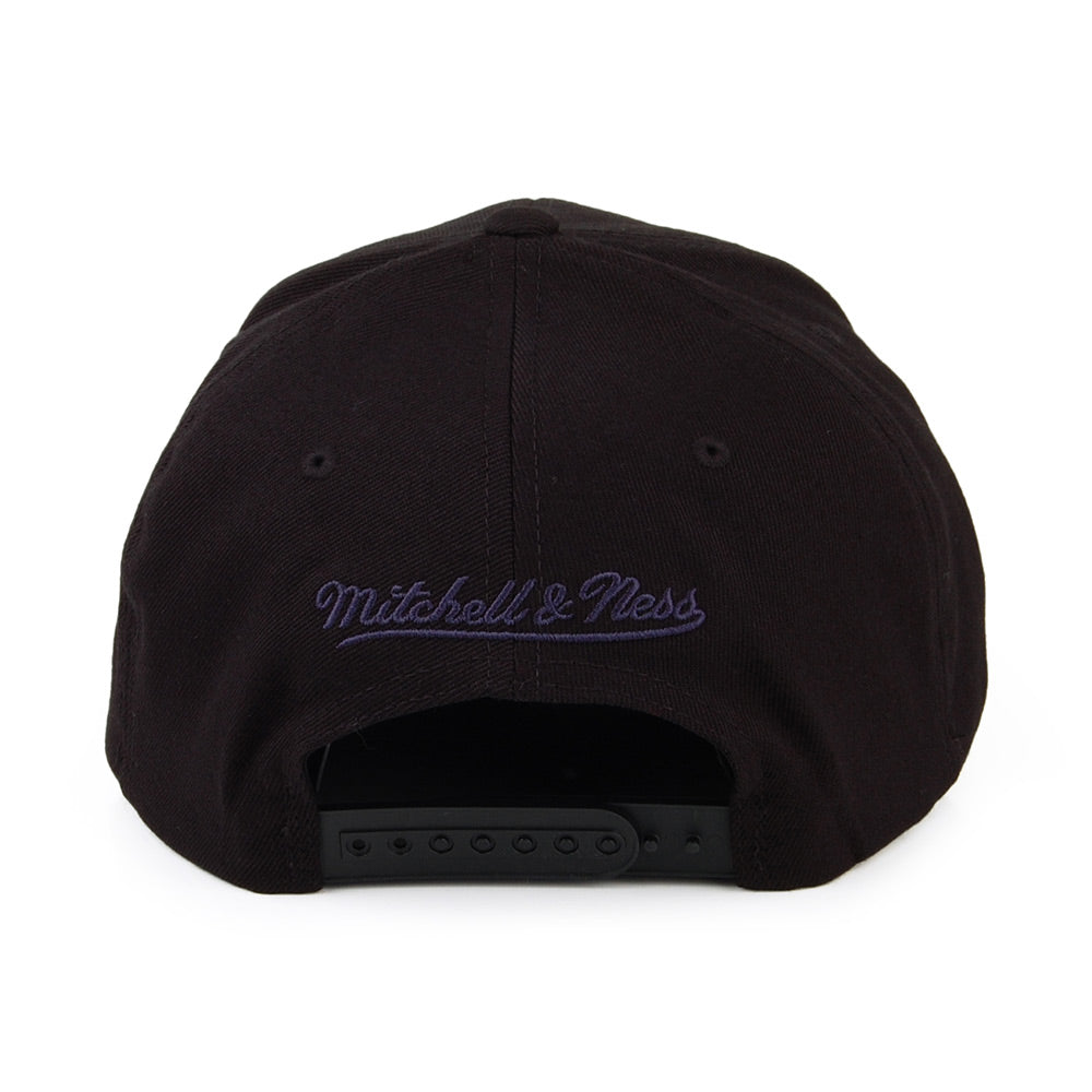 Casquette Snapback Chrome Logo Minnesota Timberwolves noir MITCHELL & NESS