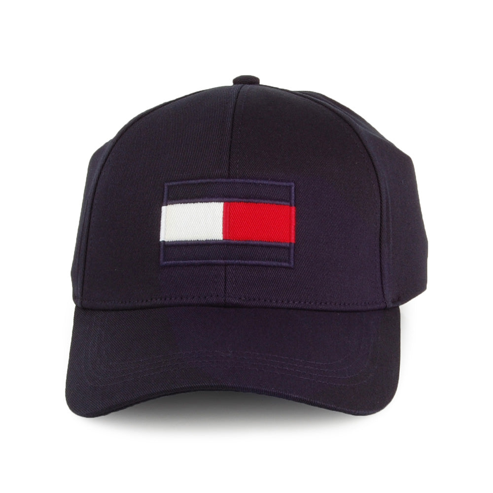 Casquette Big Flag en Coton bleu marine TOMMY HILFIGER