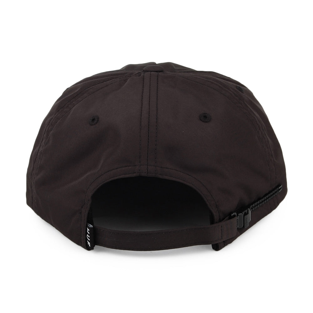 Casquette avec Zip à l'Arrière Issue noir HUF