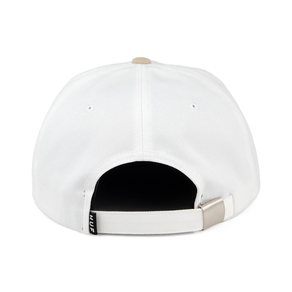 Casquette Strapback en Coton 1993 Logo blanc HUF