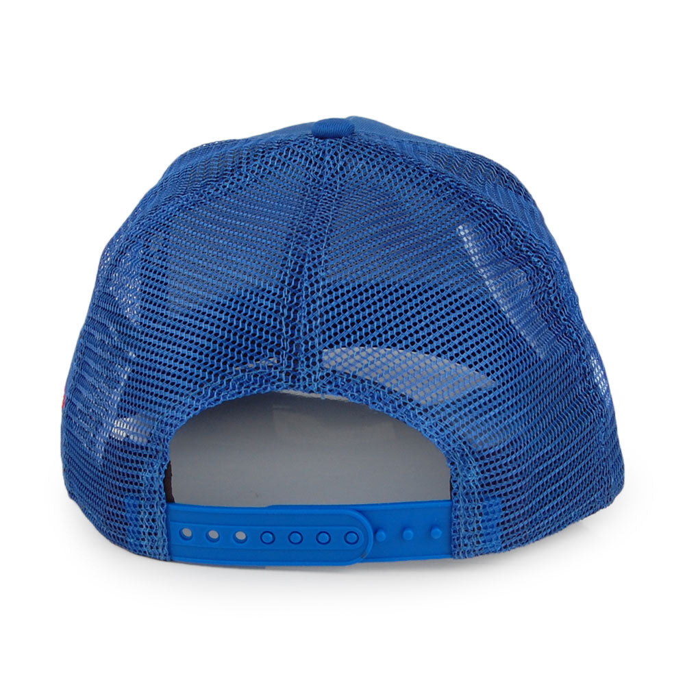 Casquette Trucker A-Frame Character Patch Captain America bleu NEW ERA