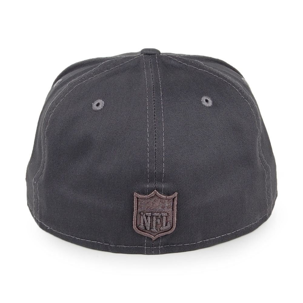 Casquette 59FIFTY NFL Team Tonal Las Vegas Raiders gris foncé NEW ERA