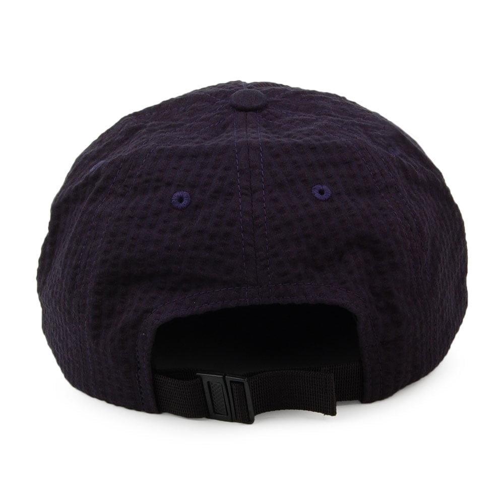 Casquette Strapback en Coton Seersucker Southfield bleu marine CARHARTT WIP