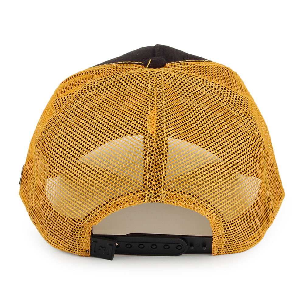 Casquette Trucker Dragon Ball Z Goku noir-jaune CAPSLAB