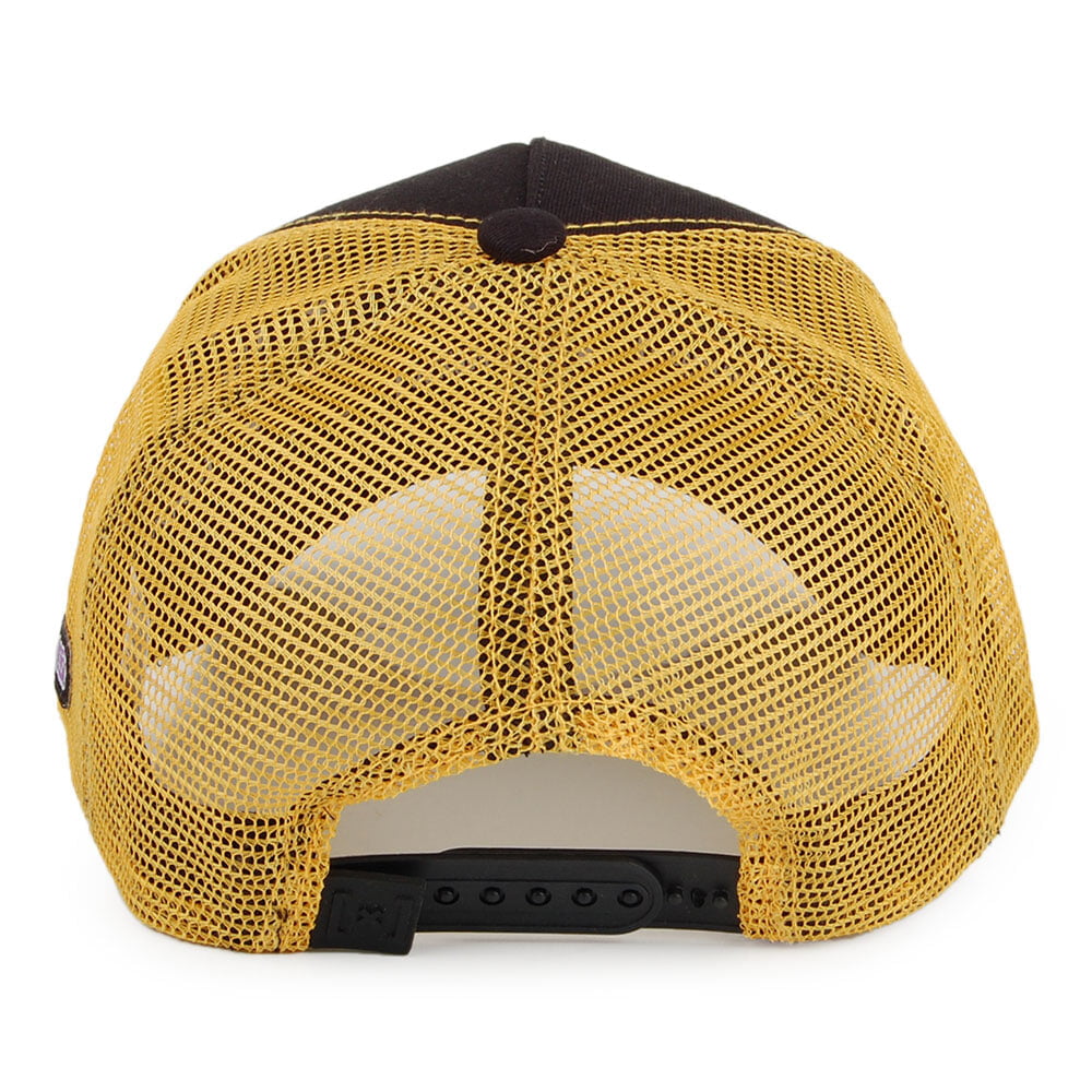 Casquette Trucker Dragon Ball Z Gohan noir-jaune CAPSLAB