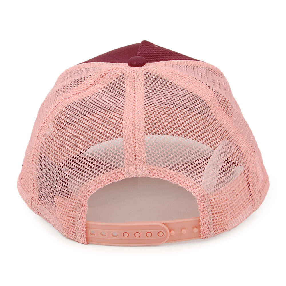 Casquette Trucker A-Frame Borough The Bronx bordeaux NEW ERA