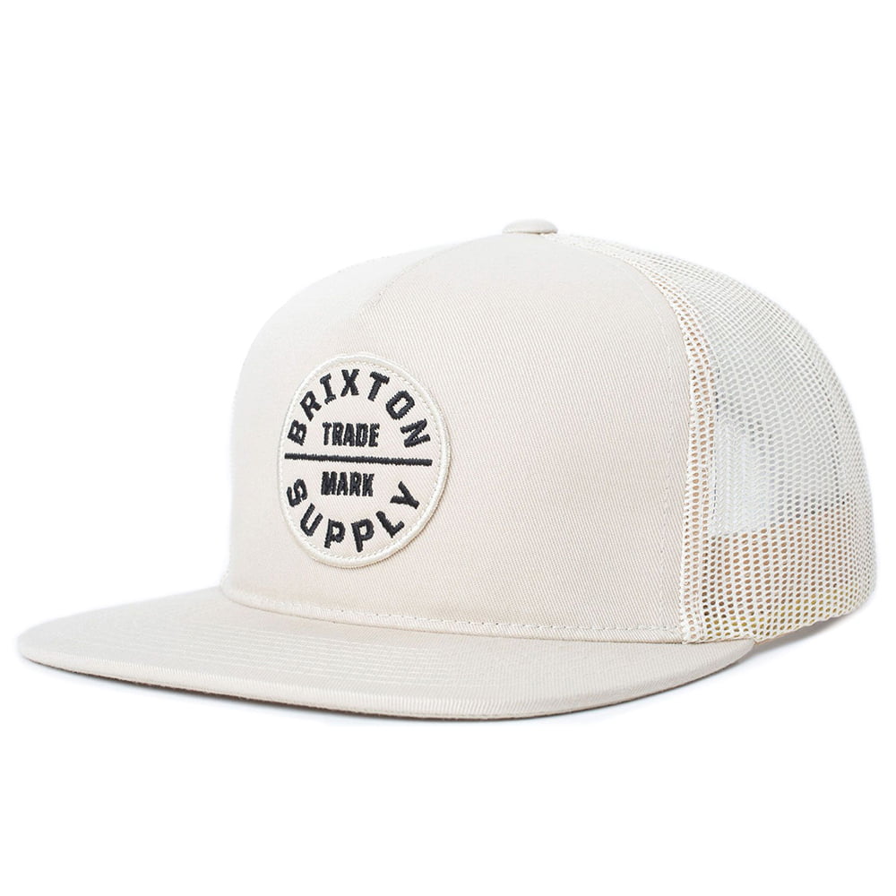 Casquette Trucker Oath III Mesh ivoire BRIXTON