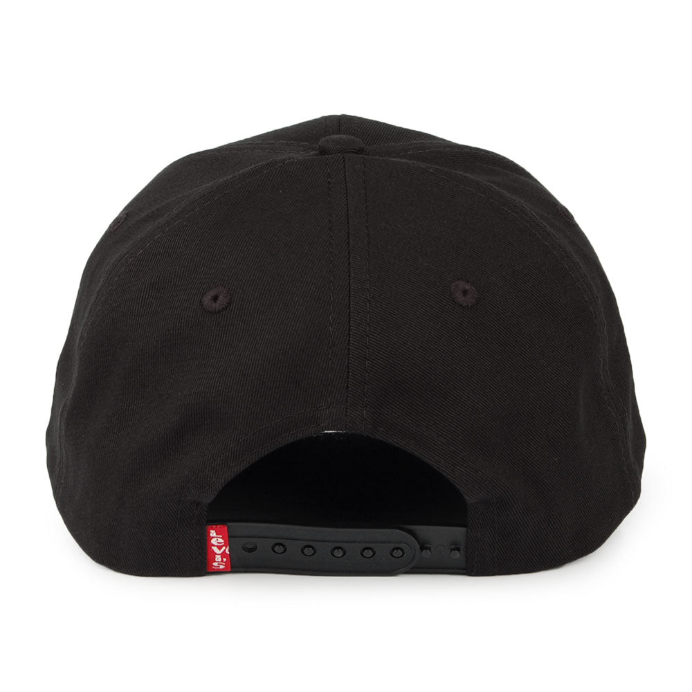 Casquette en Coton Serif Logo noir-blanc LEVI'S