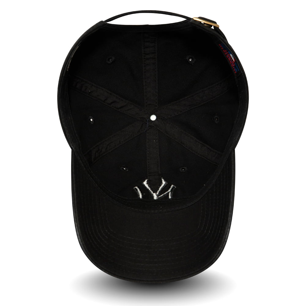 Casquette 9TWENTY MLB Washed Casual Classic New York Yankees noir NEW ERA