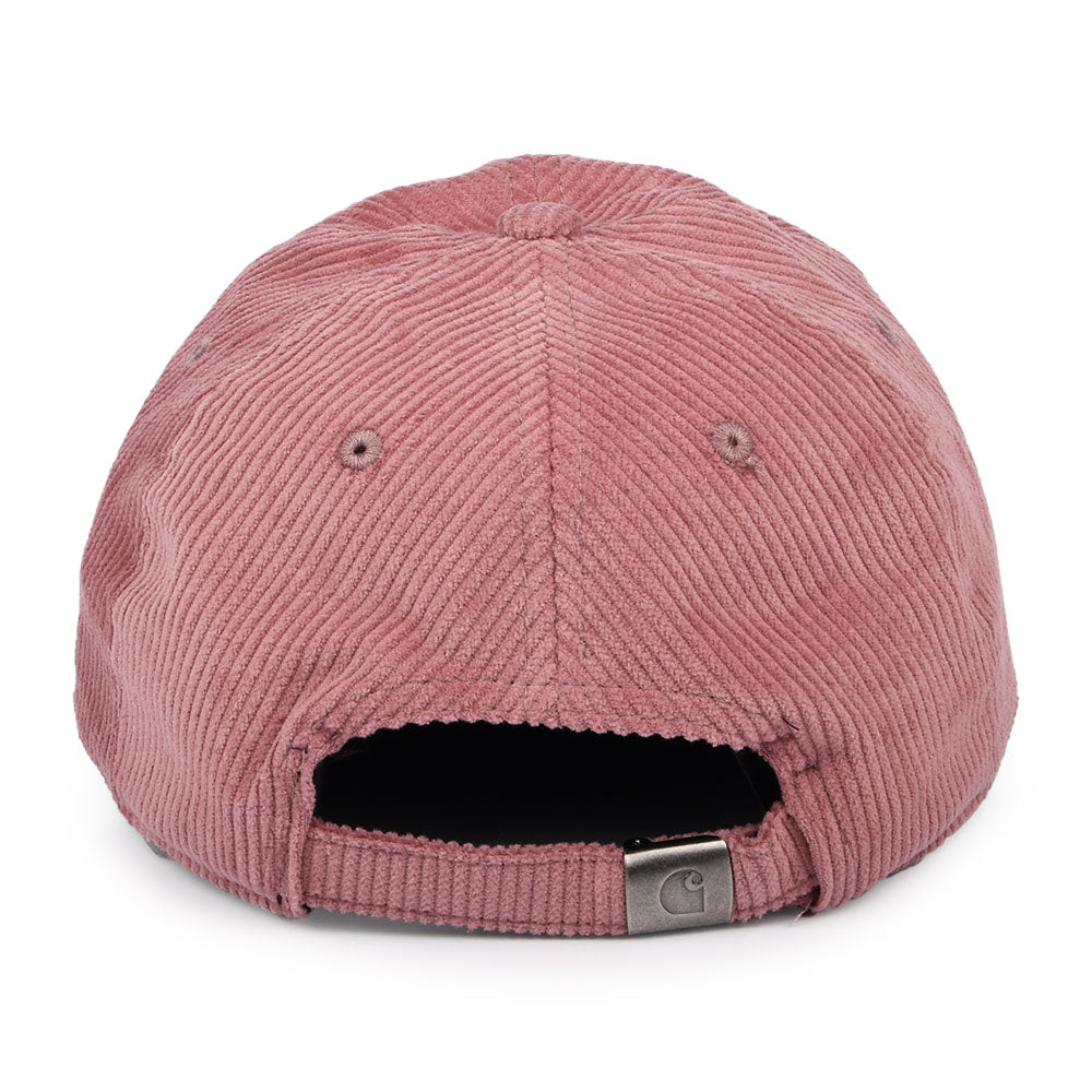 Casquette en Velours Côtelé Harlem vieux rose CARHARTT WIP