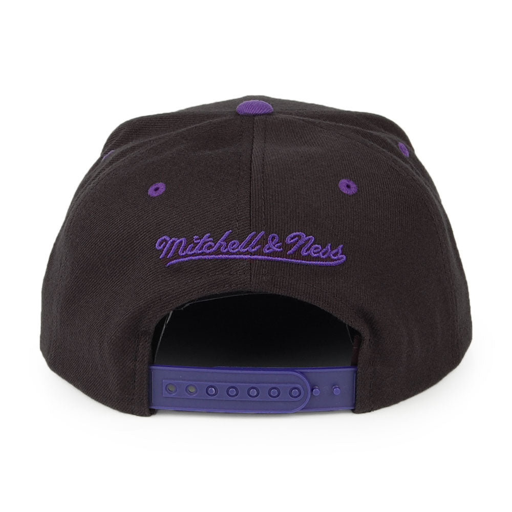Casquette Snapback NBA Arch 2 Tone Toronto Raptors noir-violet MITCHELL & NESS