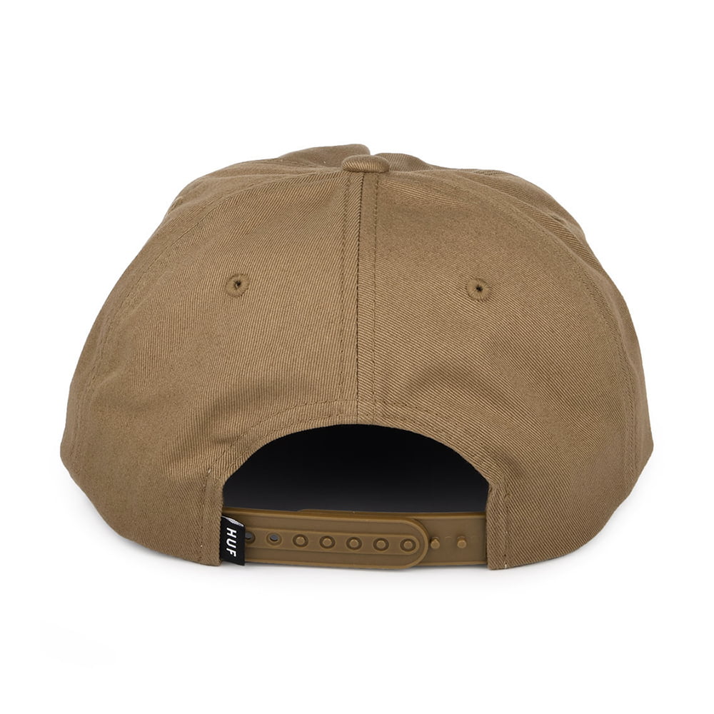 Casquette Snapback Non Structurée Triple Triangle toffee HUF