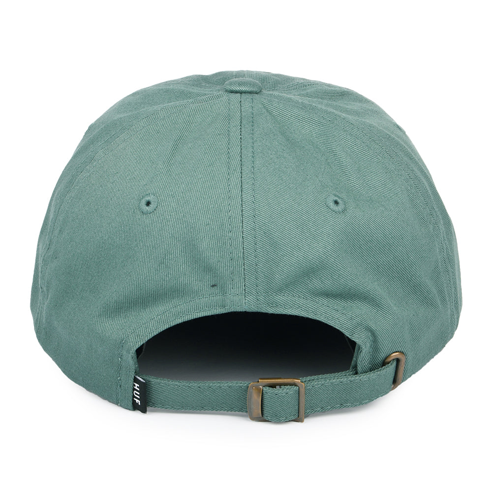 Casquette à Visière Incurvée Mini Triple Triangle sauge HUF