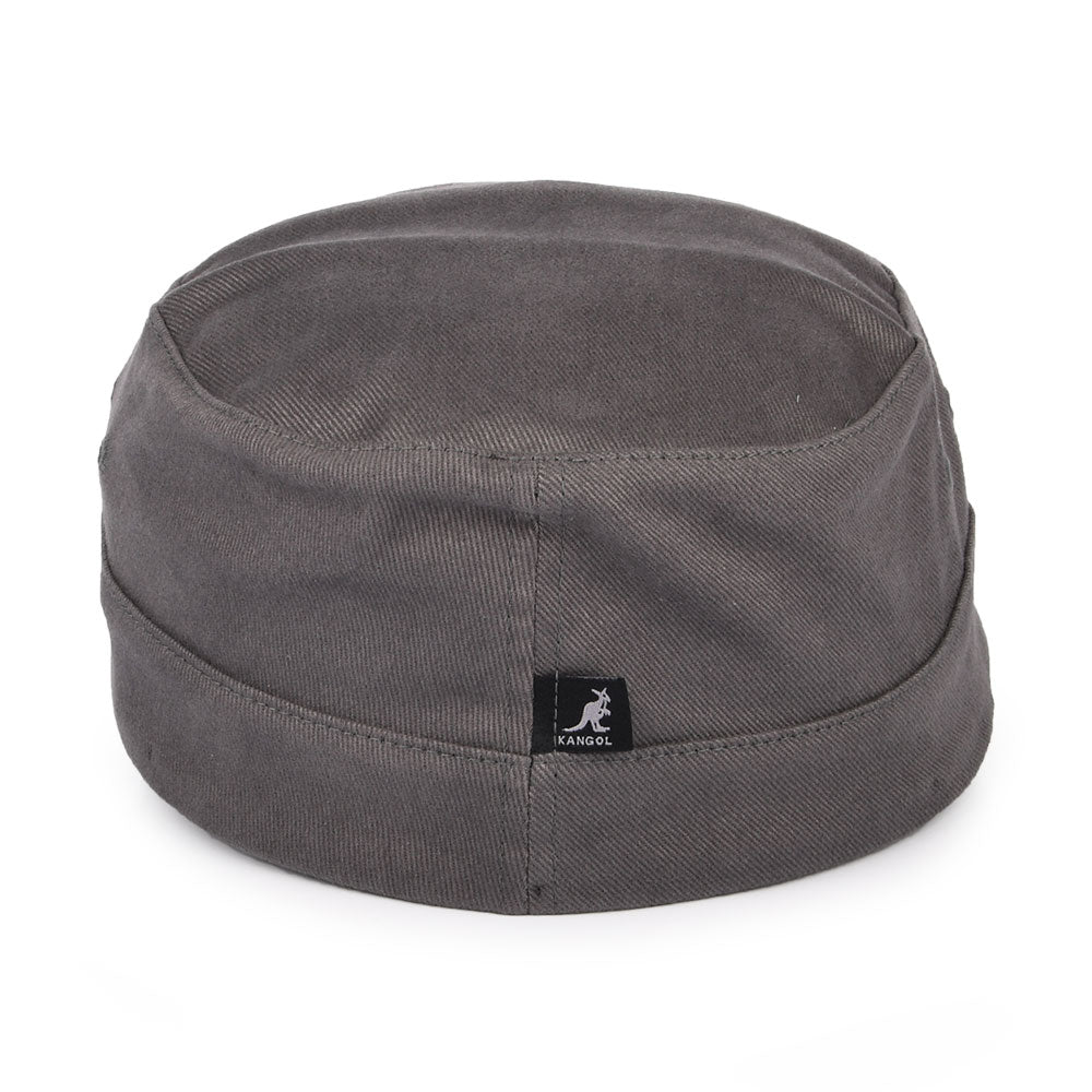 Casquette Militaire en Coton Sergé gris KANGOL