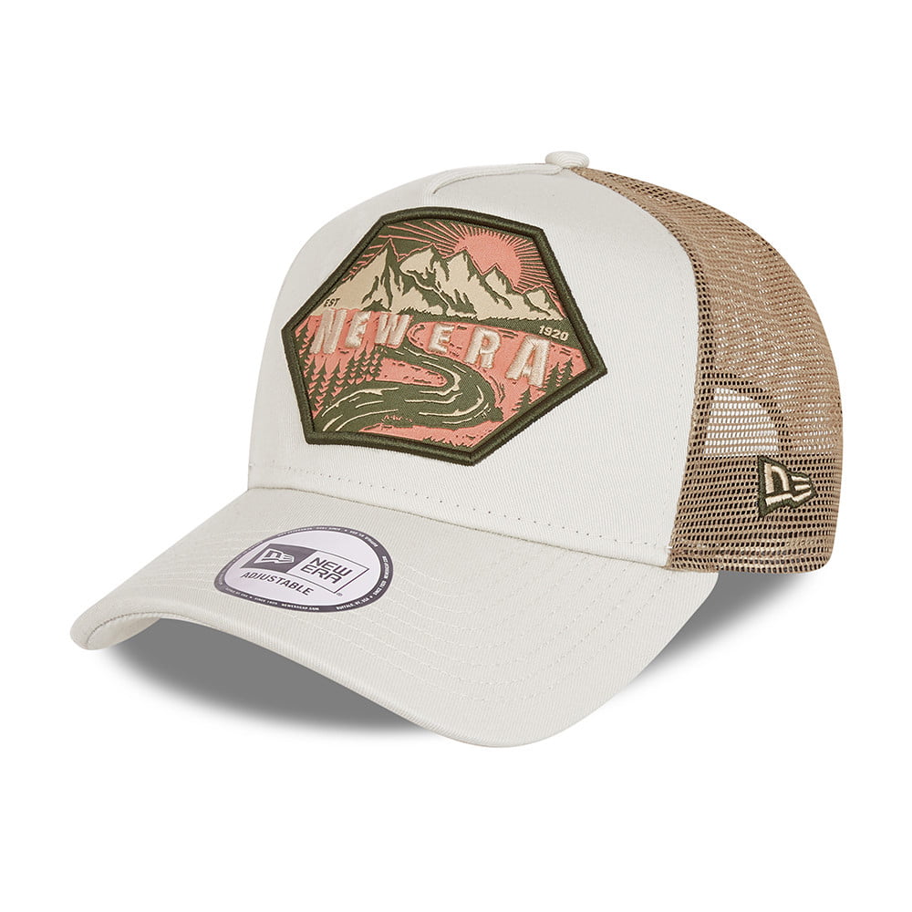 Casquette Trucker Outdoor Patch pierre NEW ERA
