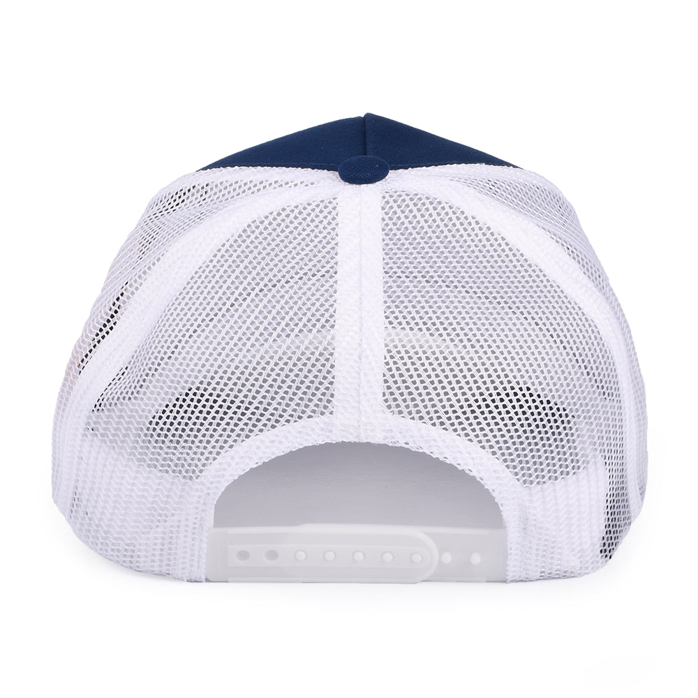 Casquette Trucker Alpha Block X C MP bleu-blanc BRIXTON