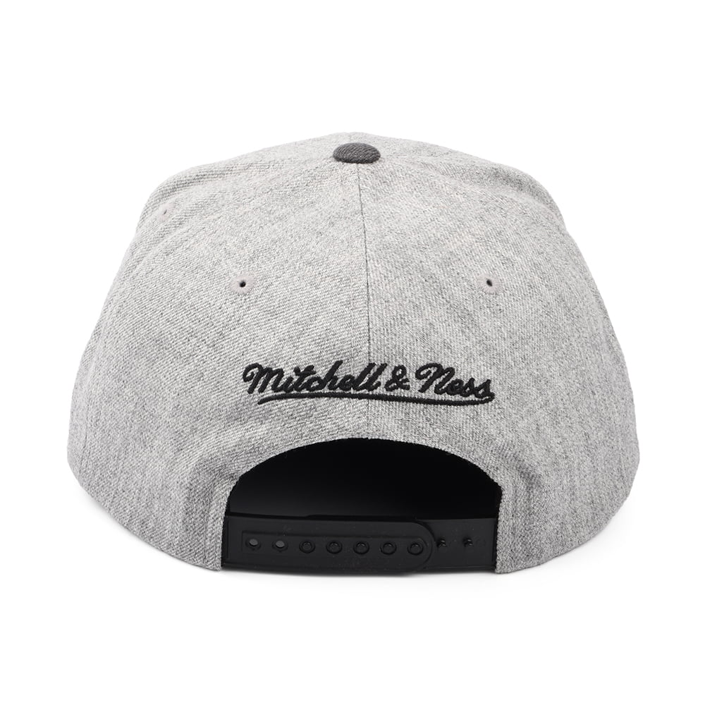 Casquette Snapback NBA Dual Heather L.A. Lakers gris chiné MITCHELL & NESS