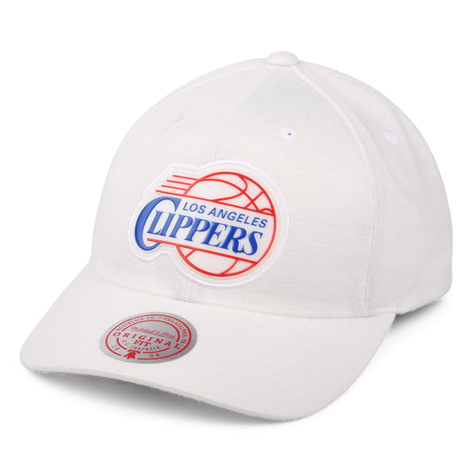 Casquette Snapback Low Pro NBA Prime L.A. Clippers blanc MITCHELL & NESS