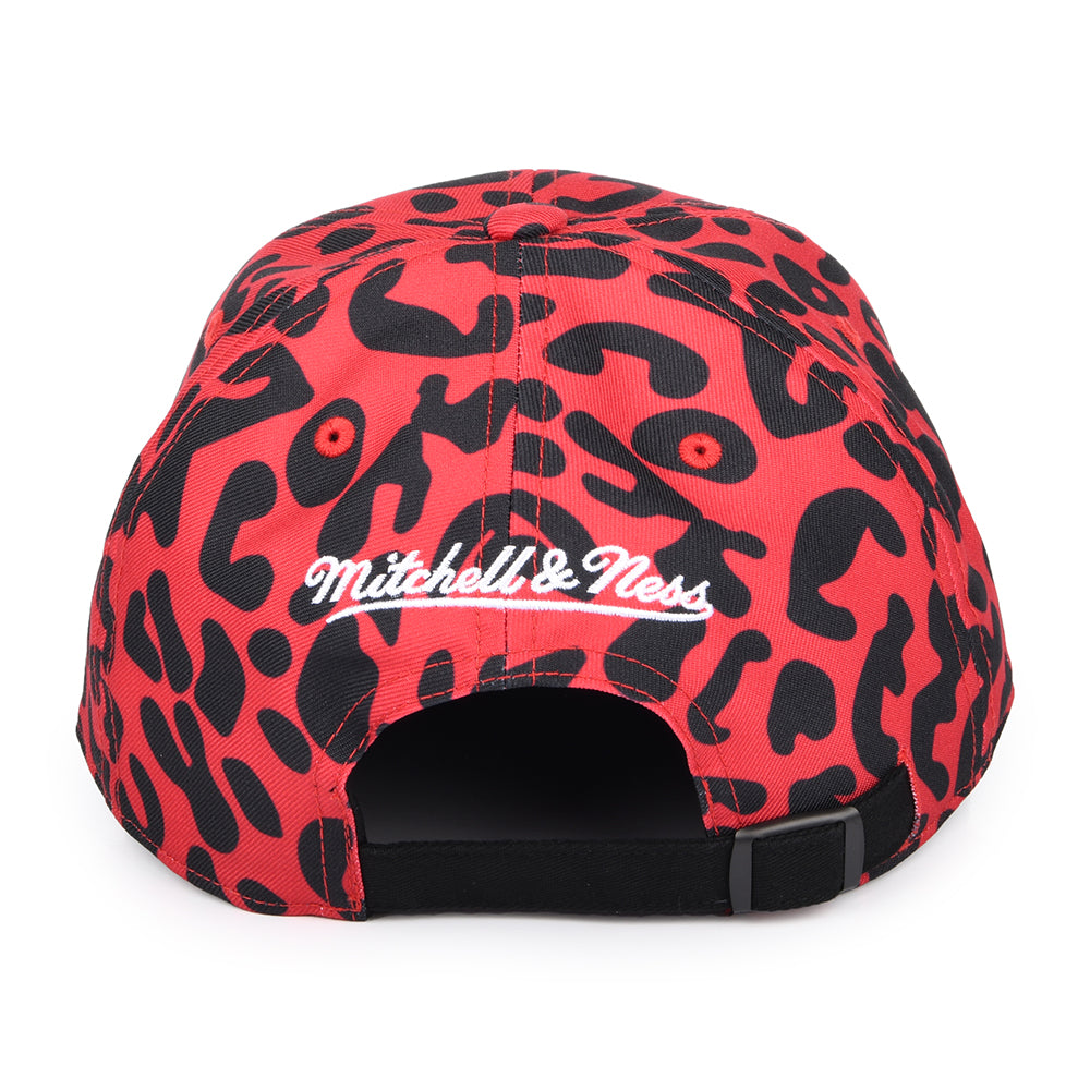 Casquette NBA Wild Style Chicago Bulls rouge MITCHELL & NESS