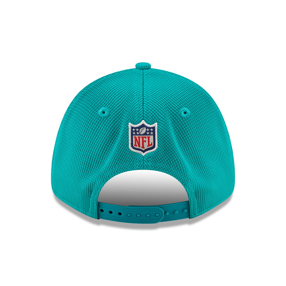 Casquette 9FORTY NFL Sideline Home Miami Dolphins bleu sarcelle-orange NEW ERA