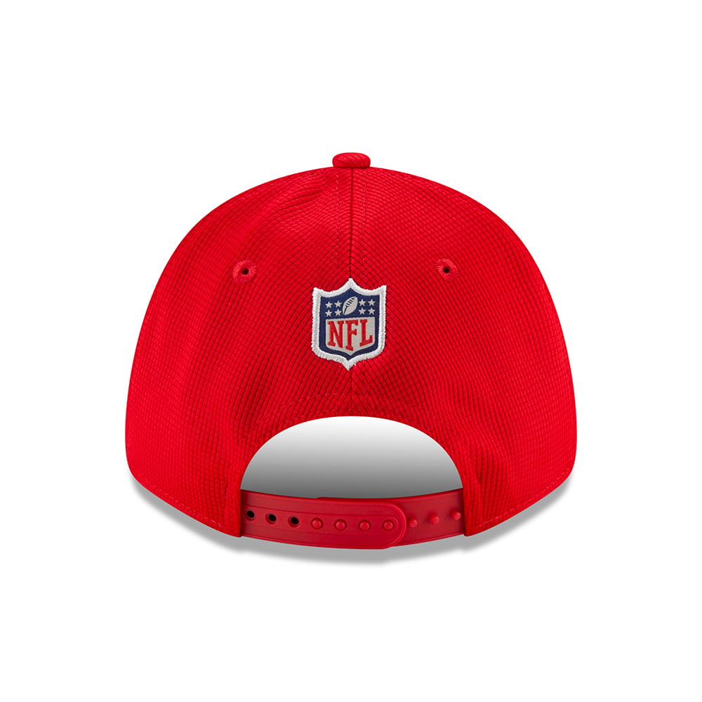 Casquette 9FORTY NFL Sideline Home Kansas City Chiefs rouge-doré NEW ERA