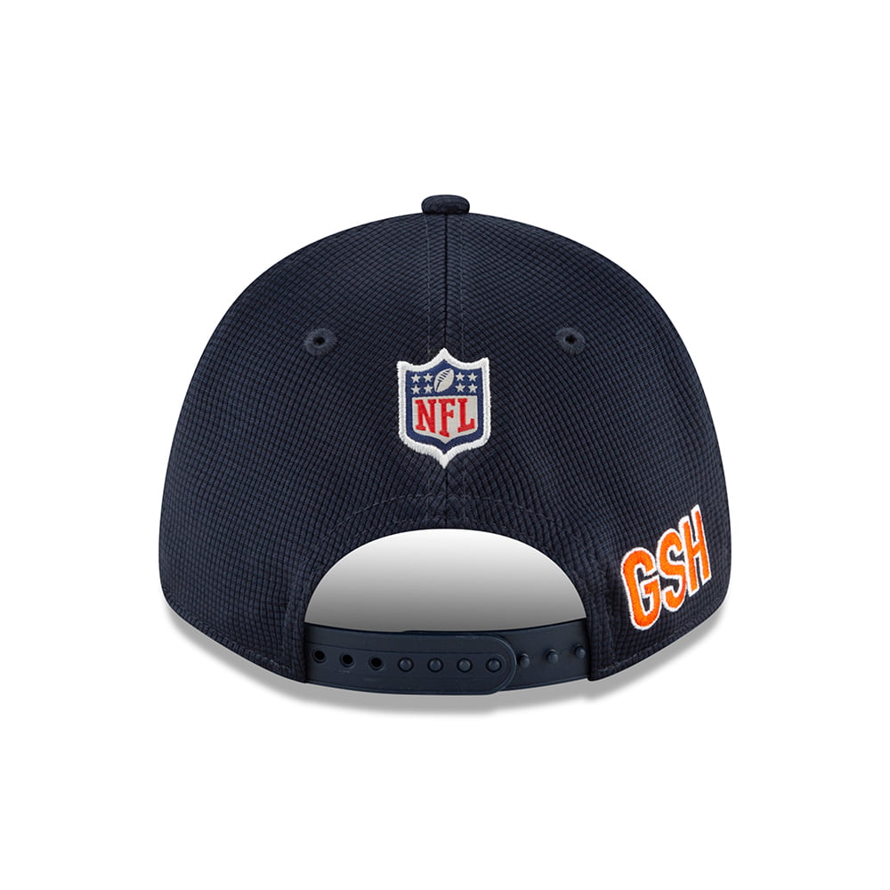 Casquette Stretch 9FORTY NFL Sideline Home Chicago Bears bleu marine-orange NEW ERA