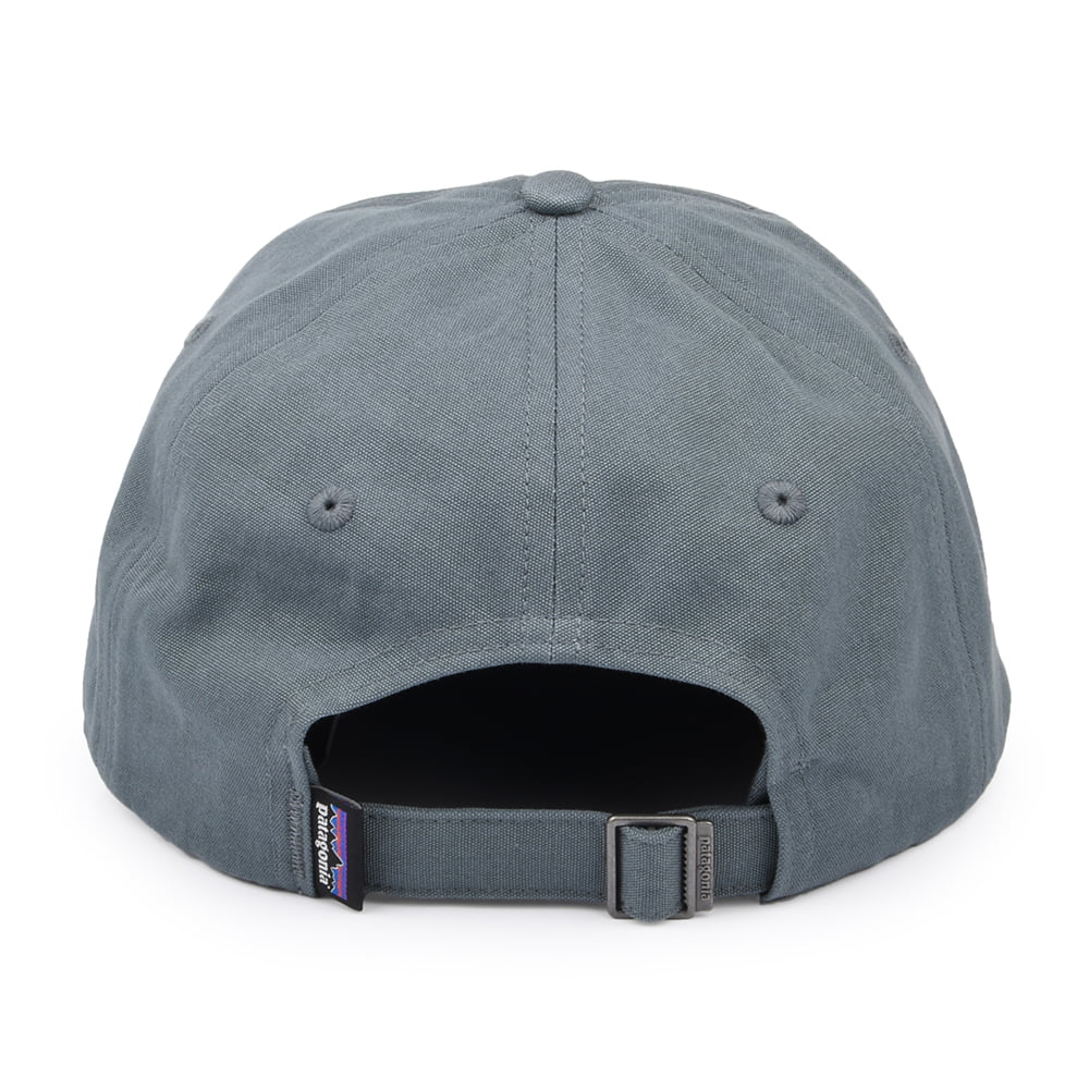 Casquette en Coton Bio P-6 Label Trad gris foncé PATAGONIA